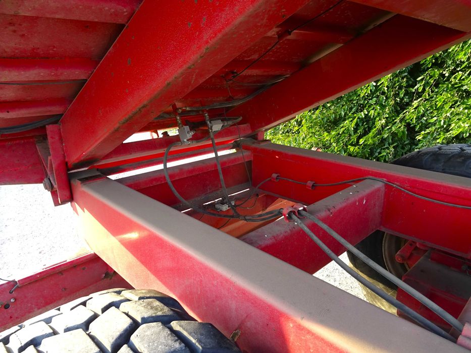 Przyczepa wywrotka 16t Idealny stan metaltech joskin tandem