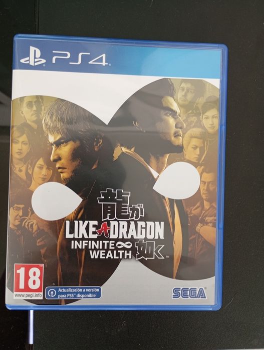 Like a dragon: Infinite Wealth PS4