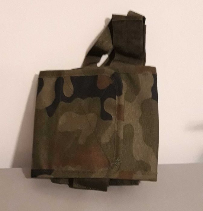 Moduł transportowy molle Specops. Kamuflaż leśny polski.