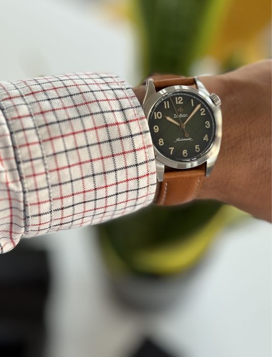 Zodiac Olympos ZO9713 Worn & Wound Edition  gwarancja