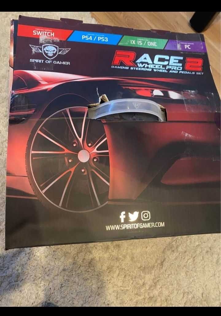 volante e pedais novos