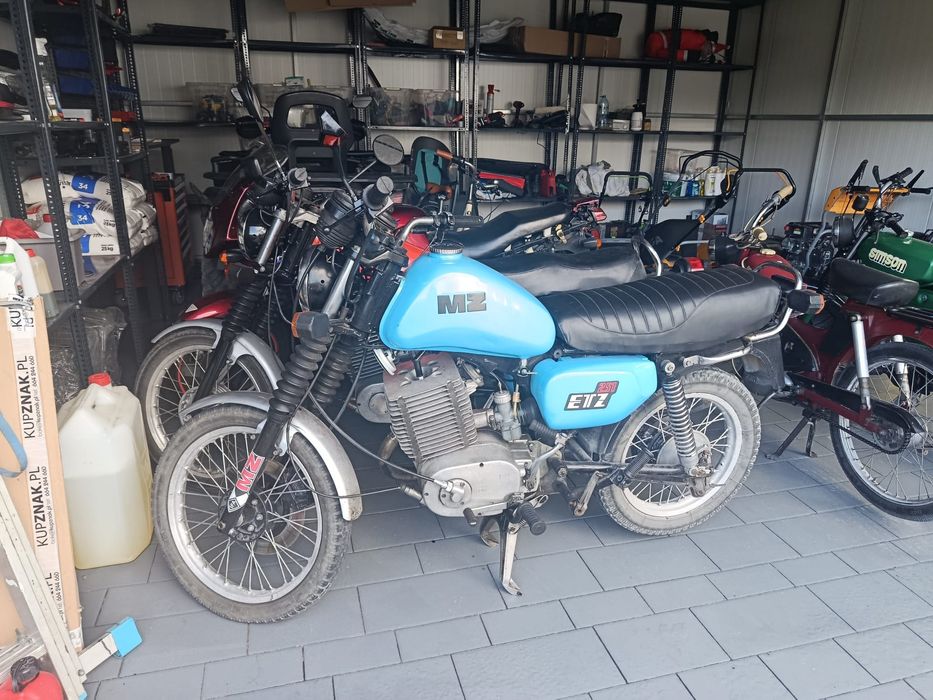 MZ ETZ 150 z silnikiem 250