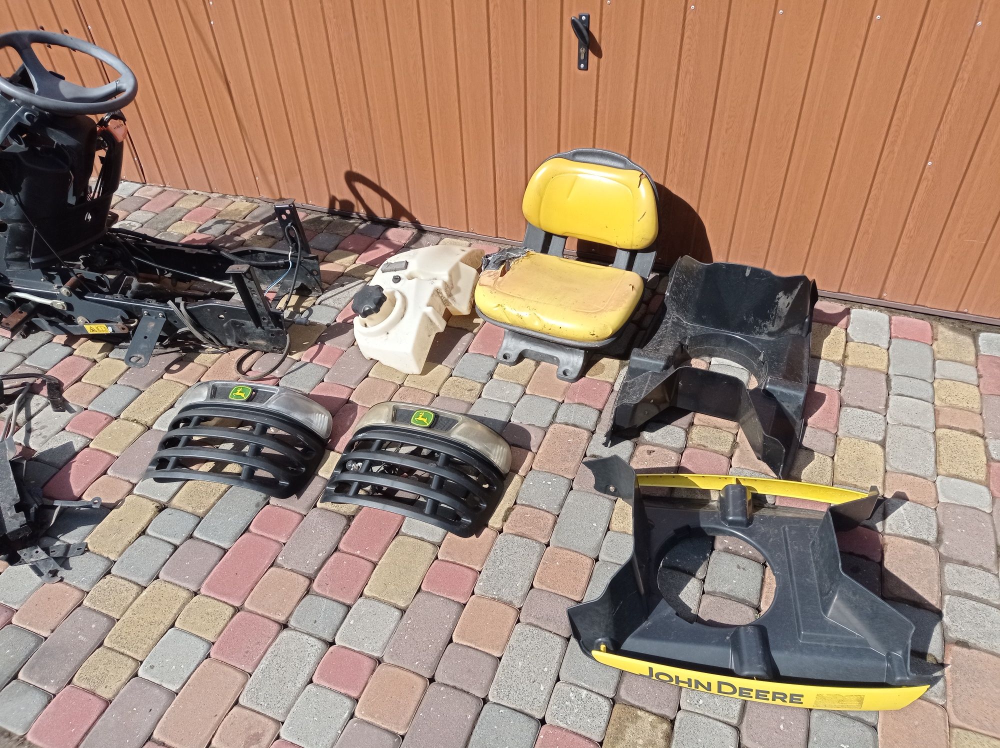 2x kosiarka traktorek John Deere x300r skrzynia biegów Hydro