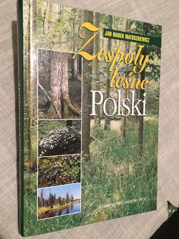 Zespoły leśne Polski Matuszkiewicz leśnictwo