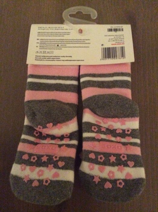 NOWE skarpety niemowlęce SOXO z grzechotką kotem, na: PREZENT