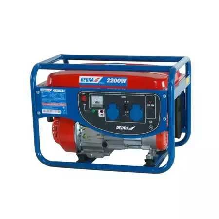 Agregat prądotwórczy, generator DEDRA DEGB2510 moc max. 2,2kW, 2200W