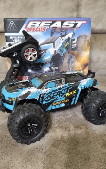 Нова, дуже швидка машинка на радіокеруванні, 50км/год, монстер трек