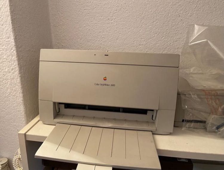Impressora Apple vintage