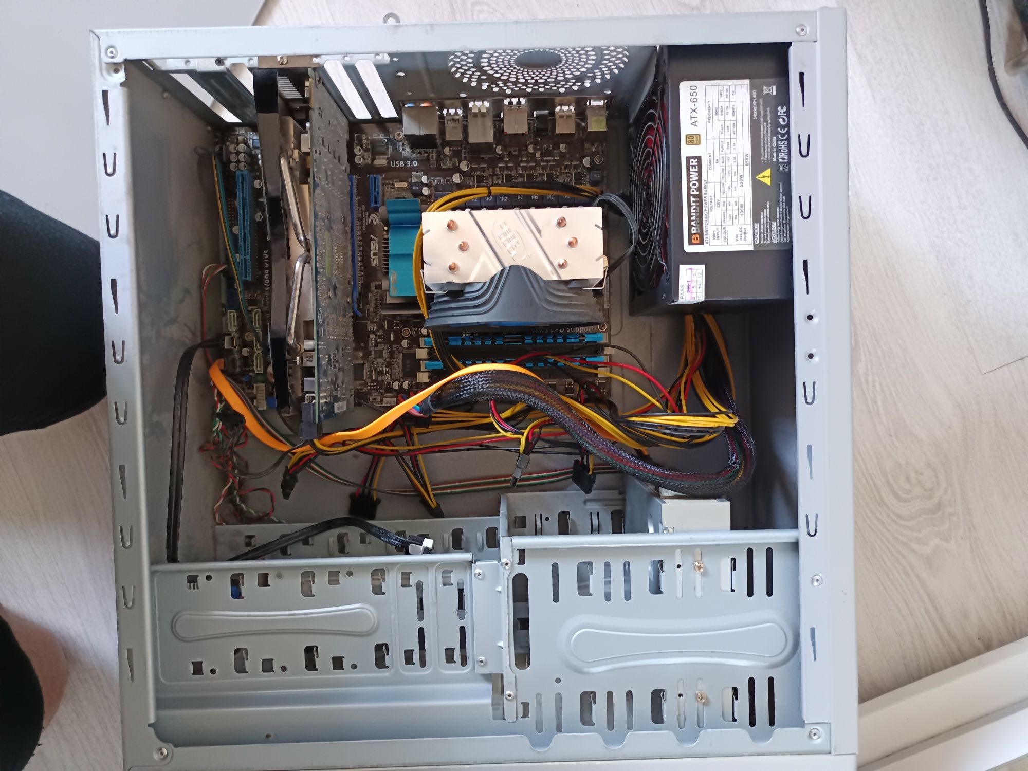 Komputer PC M4a87td evo Phenom II 4x3200mhz