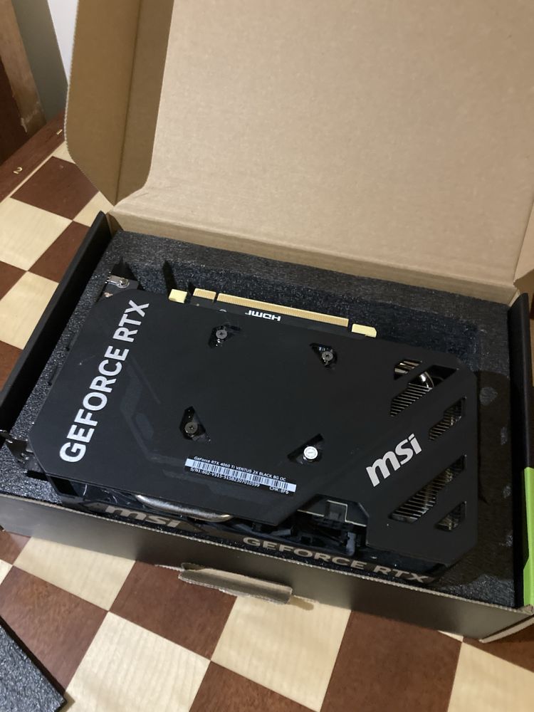 Gráfica MSI NVIDIA GeForce RTX 4060 Ti Ventus 2X 8G OC GDDR6 DLSS3
