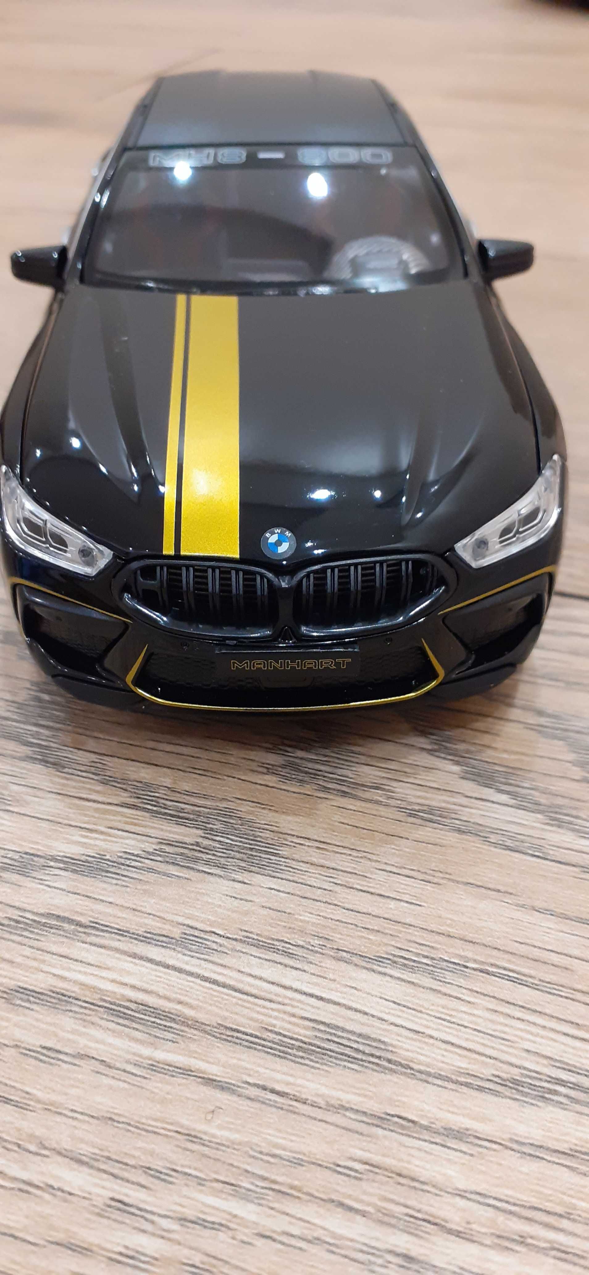 BMW M8 Manhart 1:24, napęd, światła, dźwięk
