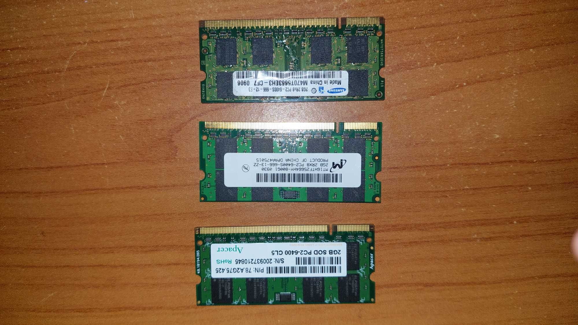 Memórias RAM - PC2-2GB