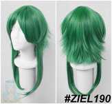 Gumi Vocaloid Heartsteel Ezreal LoL cosplay wig peruka zielona zielony