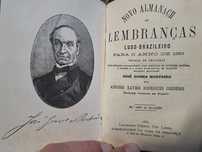 Almanaque antigo de 1883