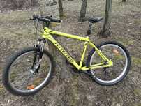 Rower MTB Kross Hexagon ZZ rama M 19", koła 26" żółty