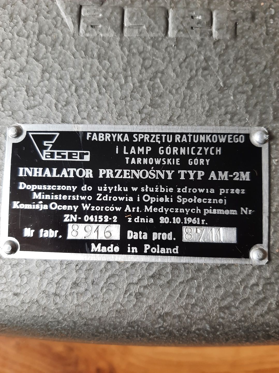 Przenośny inhalator AM-2M