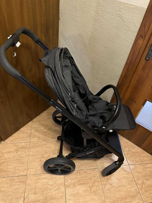 Cybex Balios S 2w1 (gondola + spacerówka), Lavastone Black + gratisy