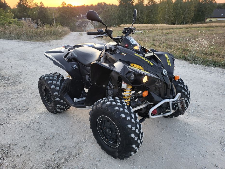Can am renegade 800 4x4 ZAREJESTROWANY  ( nie polaris grizzly kodiak )