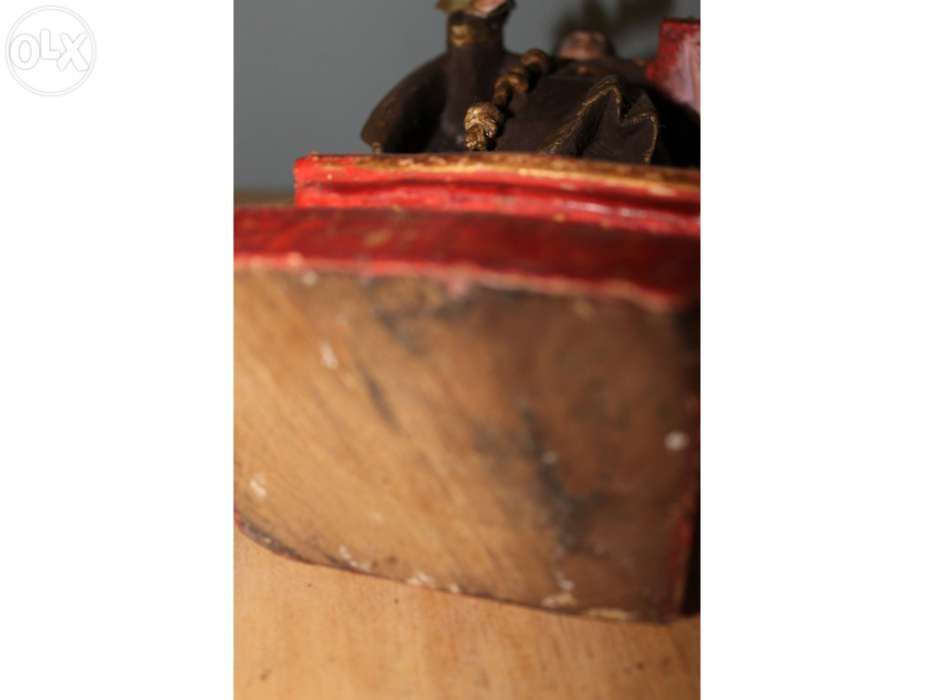 Santo António em Madeira / Vintage Saint Antony figure