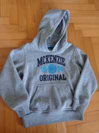 Bluza chłopiec z kapturem Mckenzie Original 4-5 lat 110-116 szara