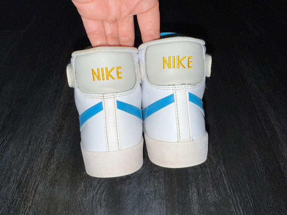 Шкіряні кеди nike blazer mid '77, оригінал, р-р 32, уст 21 см