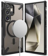 Чехол Ringke Fusion X Magnetic   Samsung Galaxy S24 Ultra Matte Black