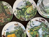 Колекційні тарілки від Wedgwood Англія з природою