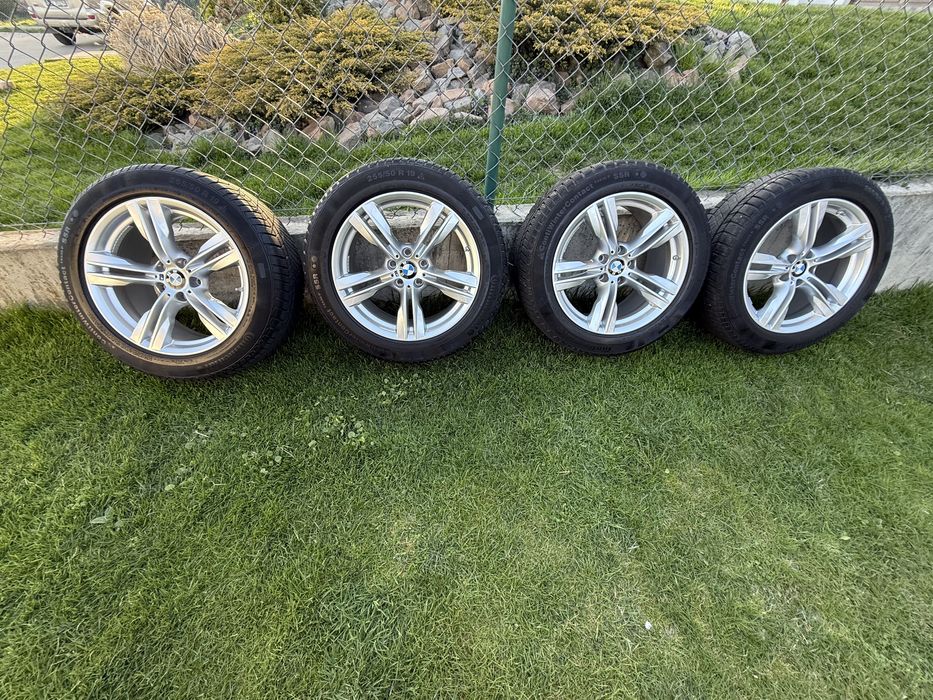 Oryginalne Alufelgi z oponami do BMW X5 f15 19 cali Continental 255/50