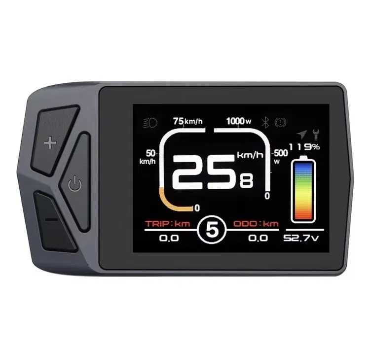 Bafang BBS02B 48V 750W silnik zestaw do konwersji EKD01 Bluetooth CAN