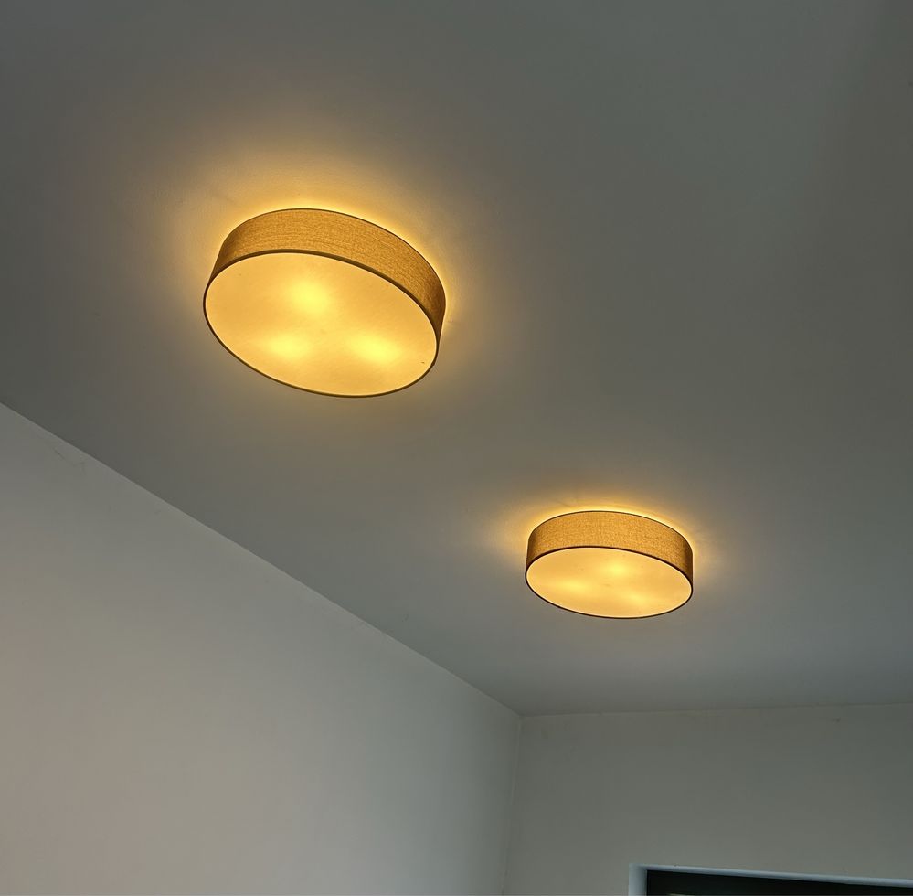 Lampy sufitowe okrągłe