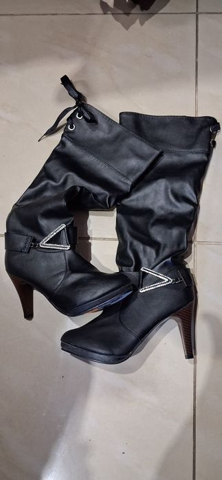 Kozaki damskie roz 40 nowe