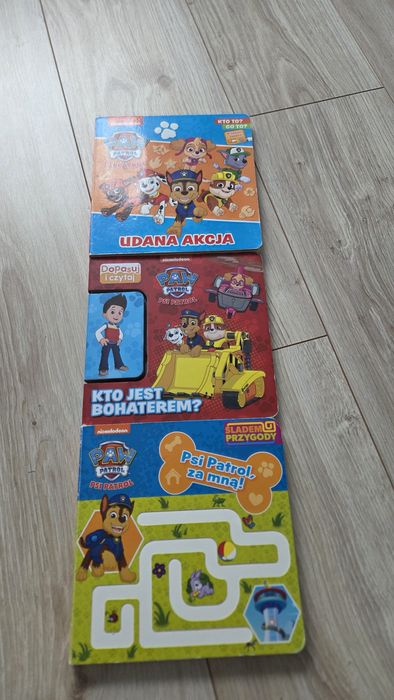 Książeczki psi patrol
