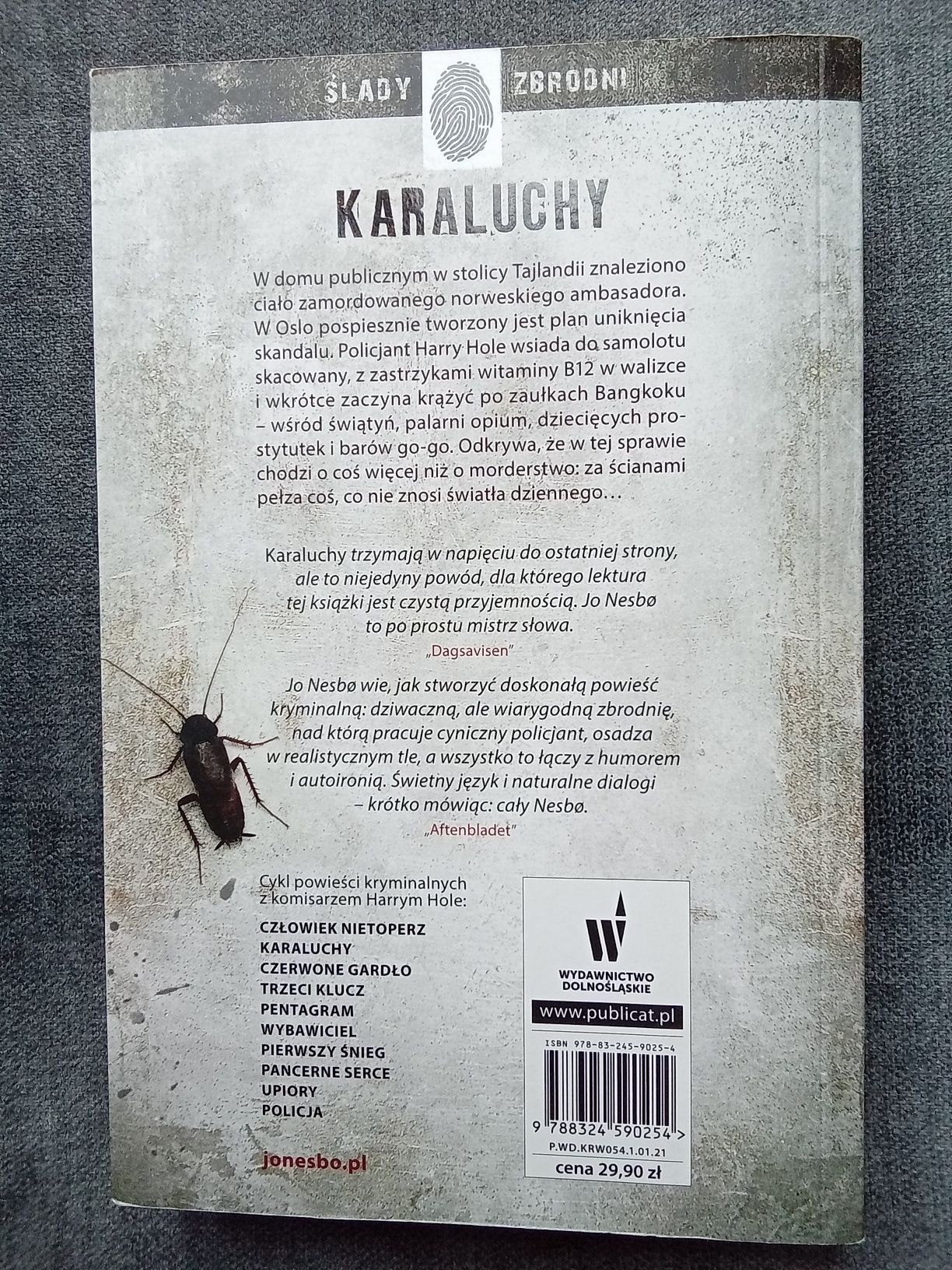 Książka Jo Nesbo - Karaluchy