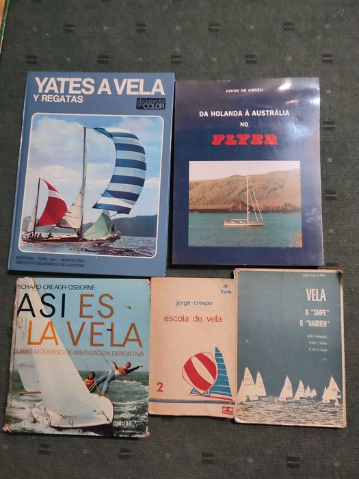 5 Livros sobre Vela
