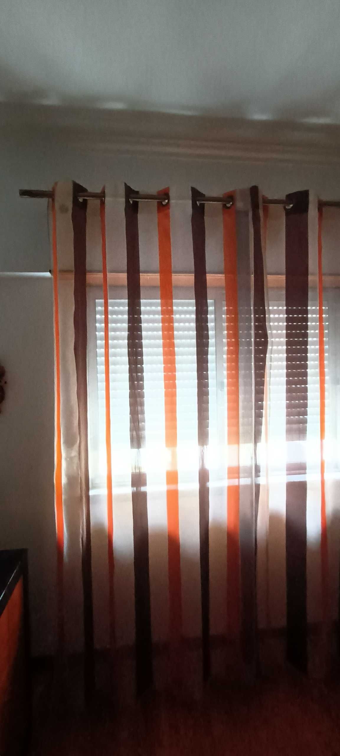 Varão de Latão Dourado escuro  -  2 Cortinados-  Conjunto ou Separado