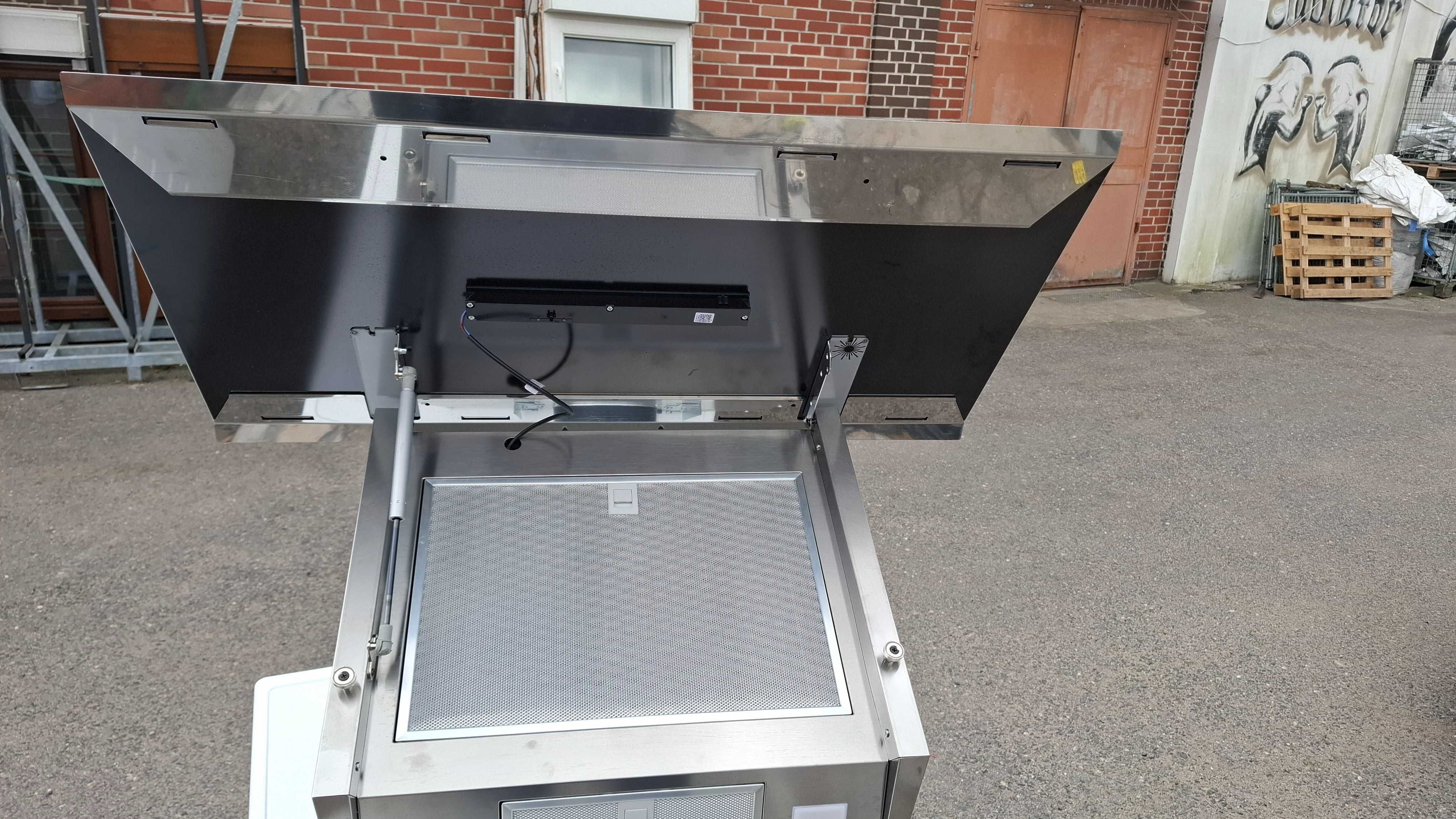 AEG okap GV77D91SL 7000 SilenceTech 90cm poekspoz, sklep 3000