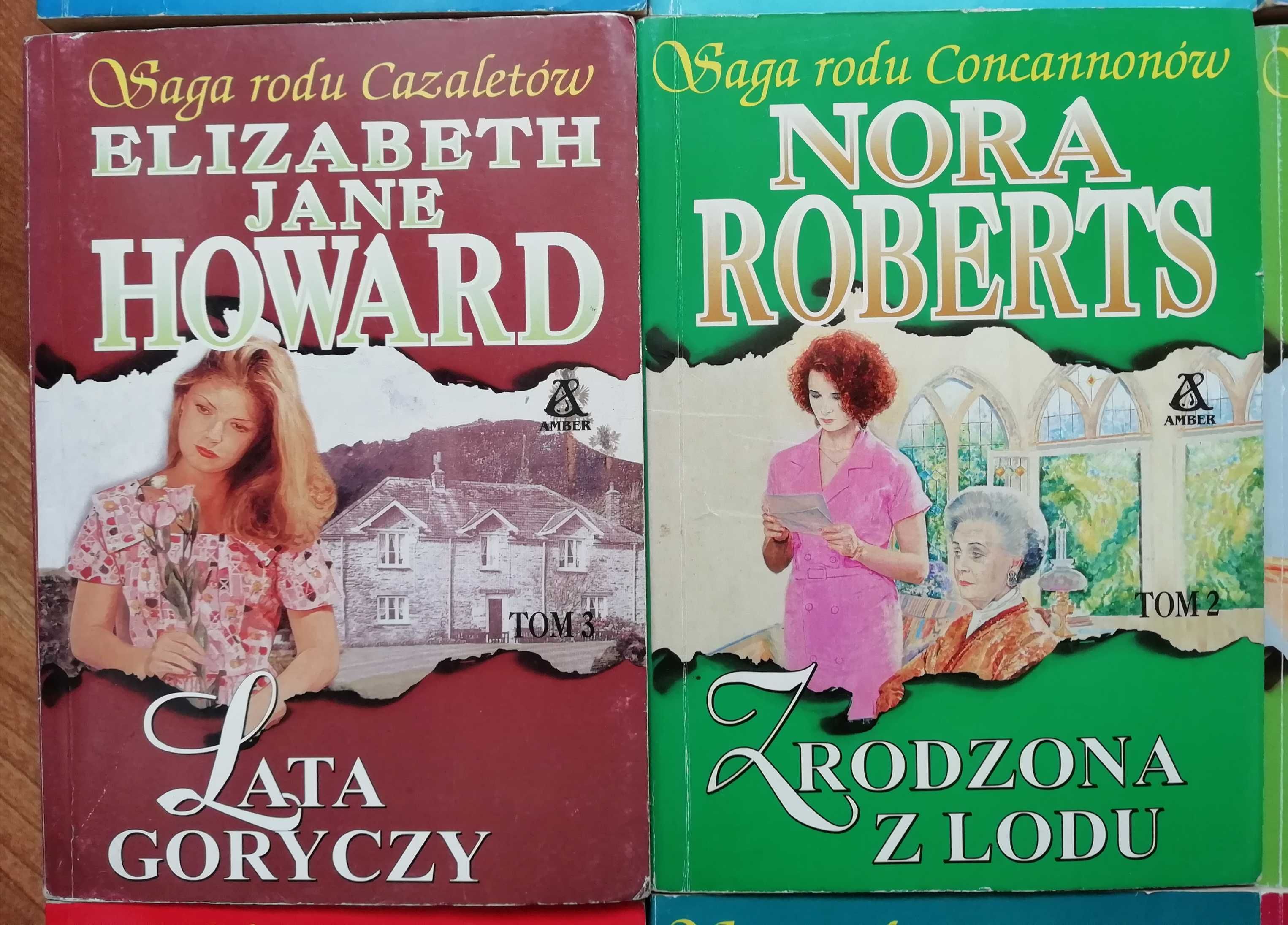 9x NORA ROBERTS Zrodzona z lodu, ognia, ze wstydu TESSA BARCLEY