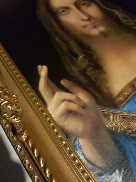 sprzedam obraz Leonardo Da Vinci ,,Zbawiciel Świata,,