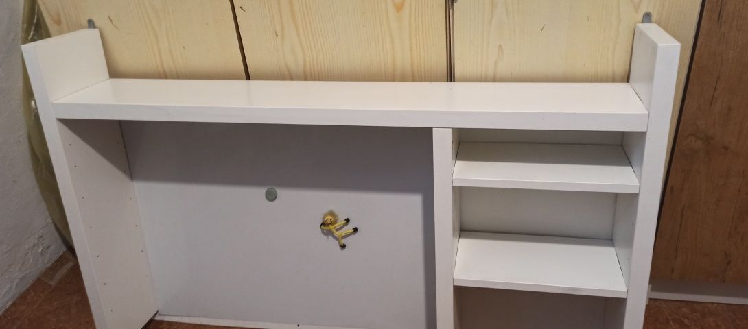 Półka nadstawna na biurko biała Ikea