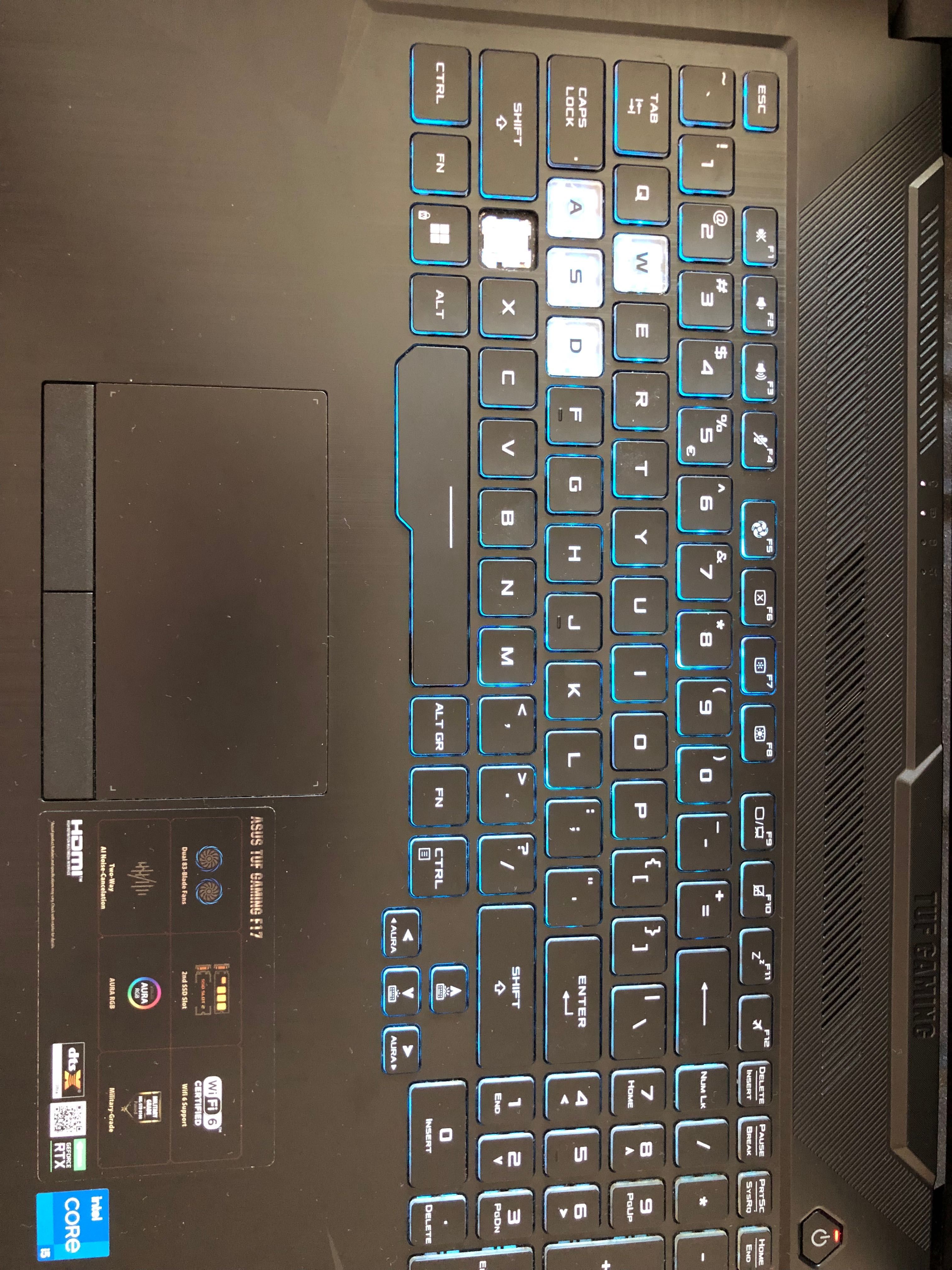 ASUS TUF gaming F17