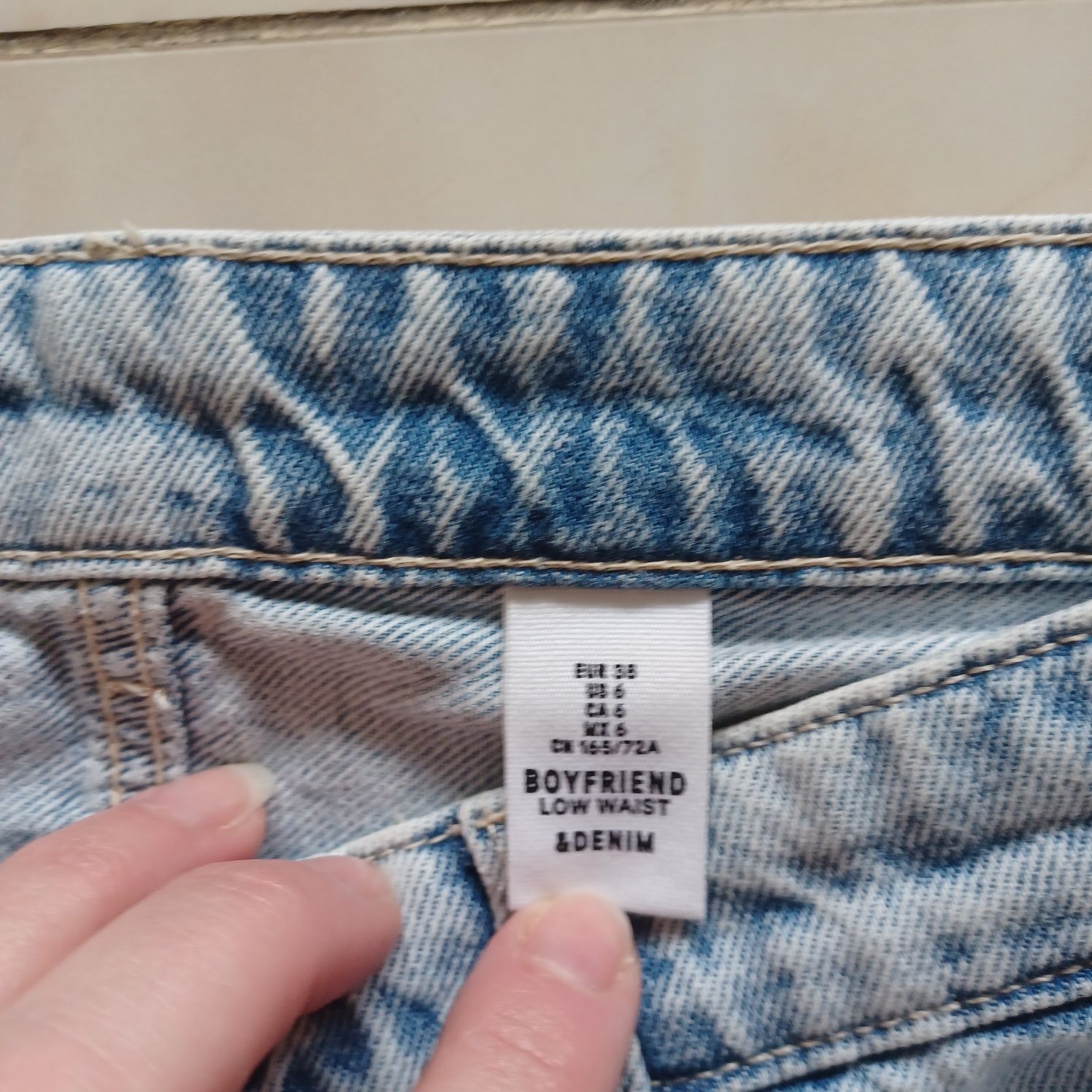 Spodnie jeansowe BOYFREND DENIM/ 40
