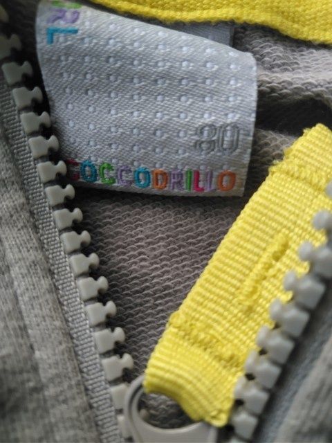 Dresy Coccodrillo szare r. 80