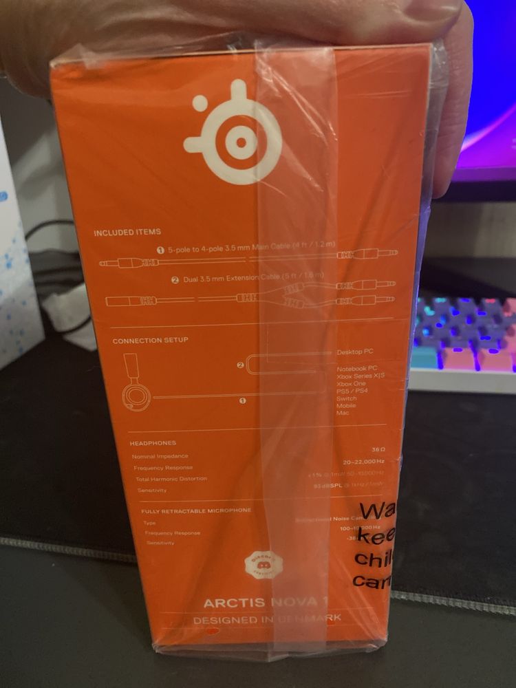 Навушники ARCTIS NOVA 1 (steelseries)