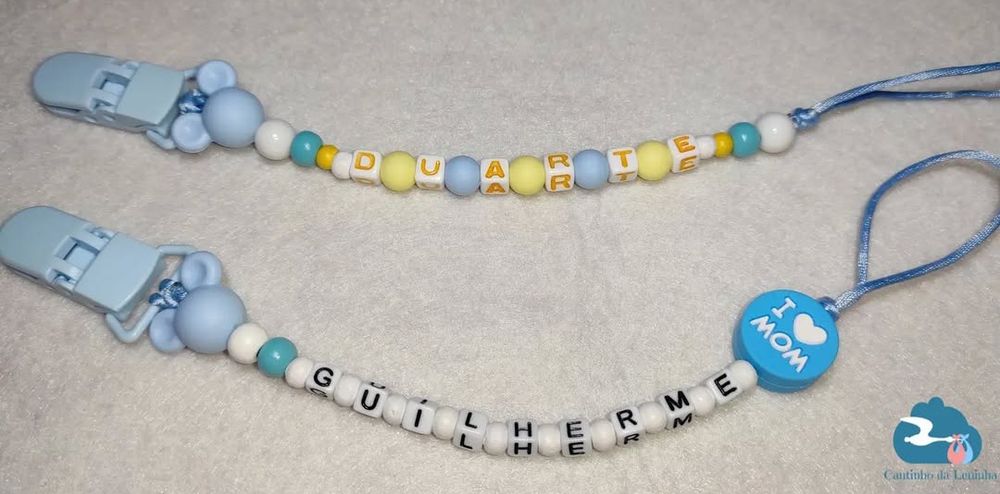 Prende chupeta personalizado