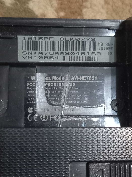 Міні ноутбук asus pc 1015pe