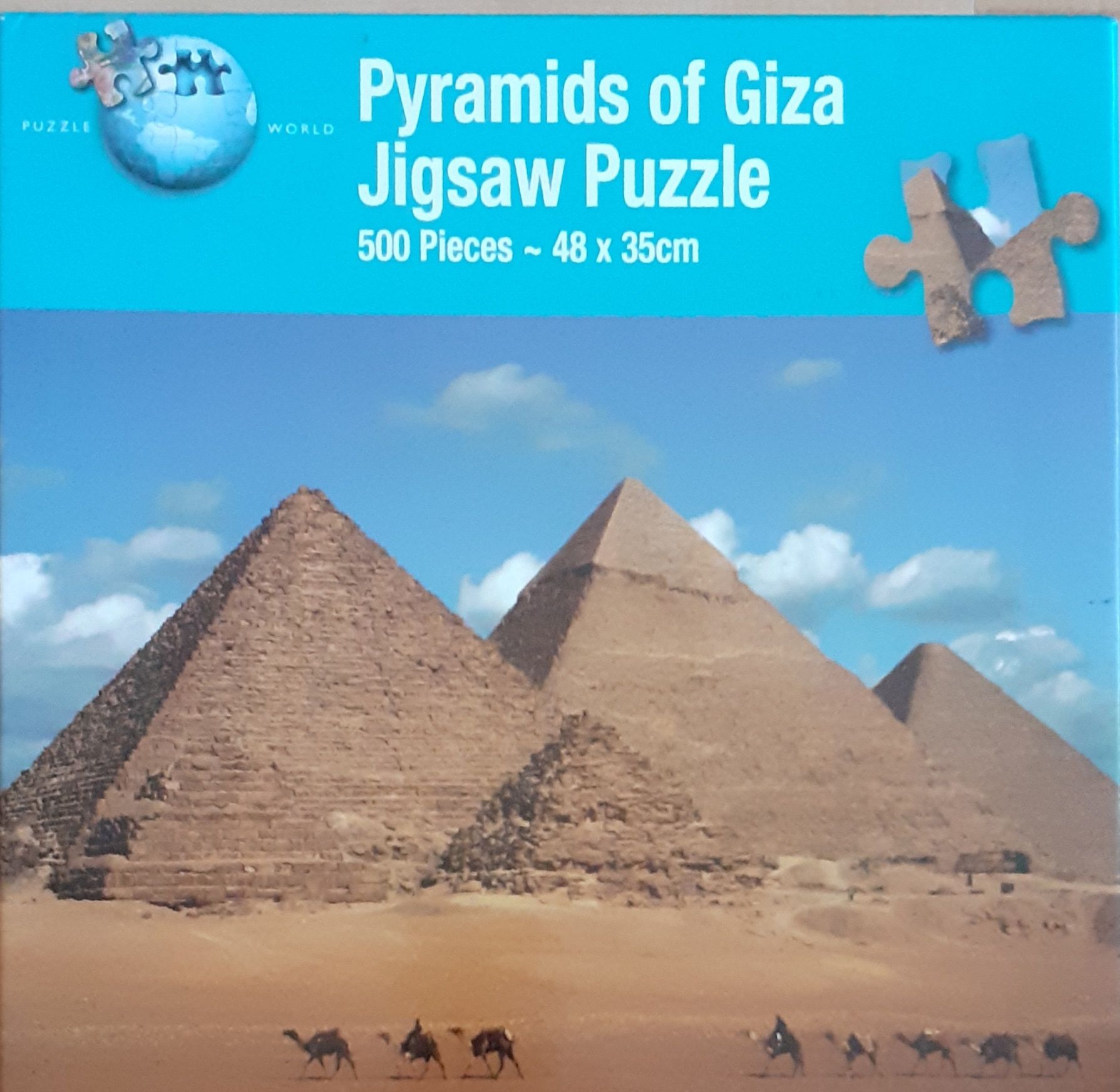 Puzzle World - Jigsaw Puzzle- Piramidy w Gizie