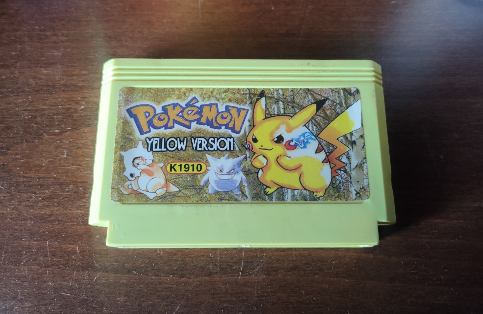 Pokemon yellow version pegasus K1910