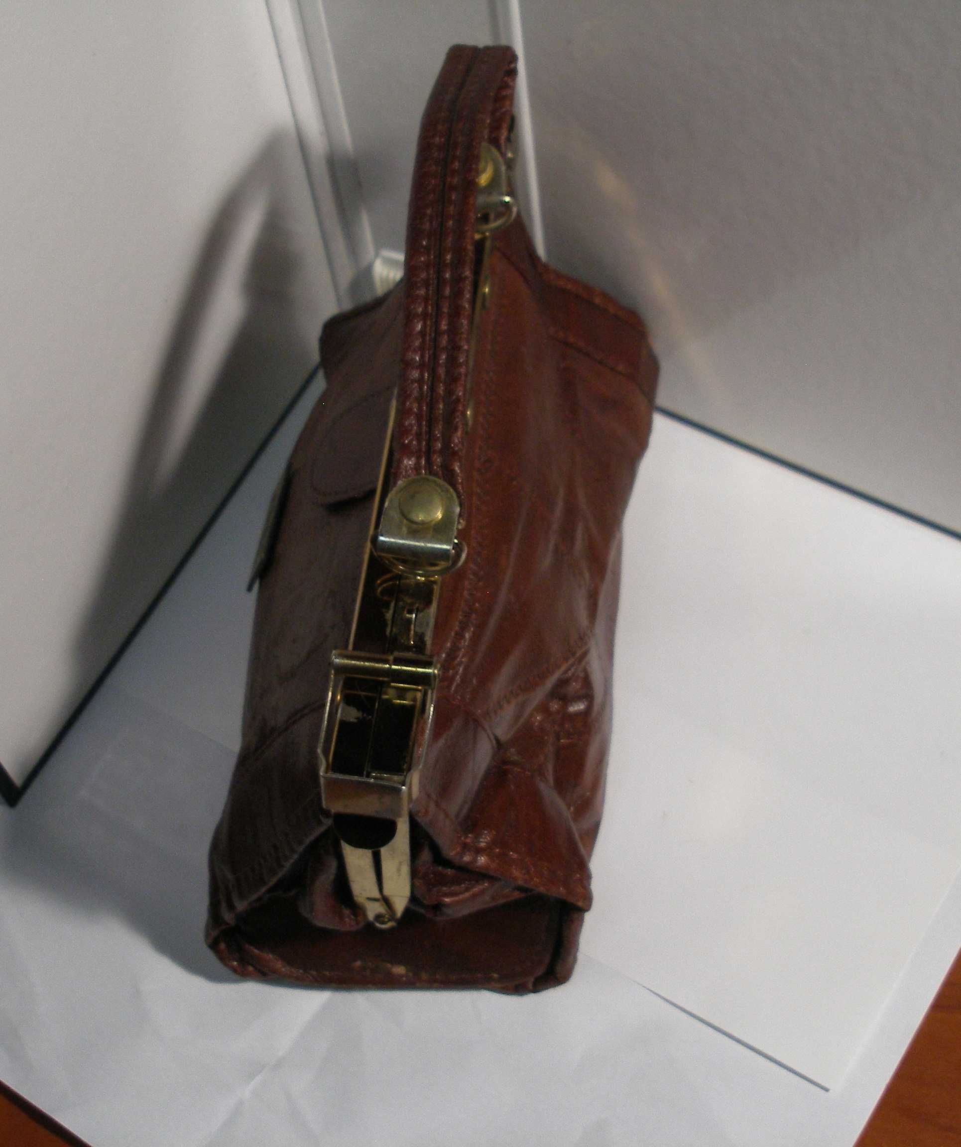 Шкіряна сумка Marc Chantal з ремінцем.Оригінал