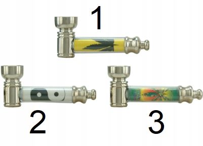 Metalowa Lufka Aluminiowa Coney 6,7 cm z Pokryciem Szkłem