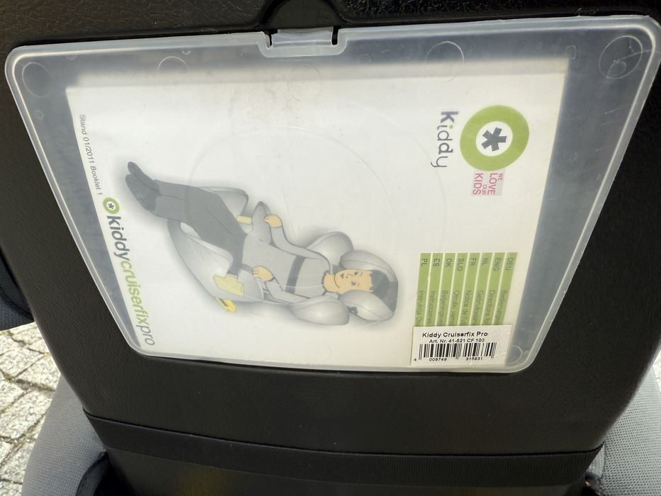 Fotelik kiddy isofix